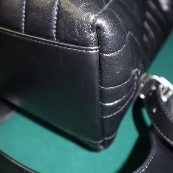 Saint Laurent Calfskin Y Quilted Monogram Medium Loulou Backpack Asphalt - Picture 13 of 16